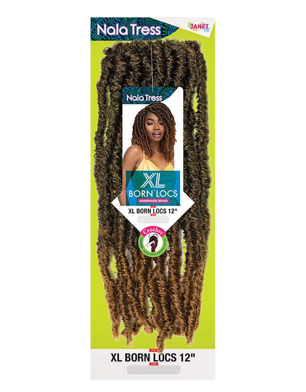 Janet 2X XL Born Locs 12"