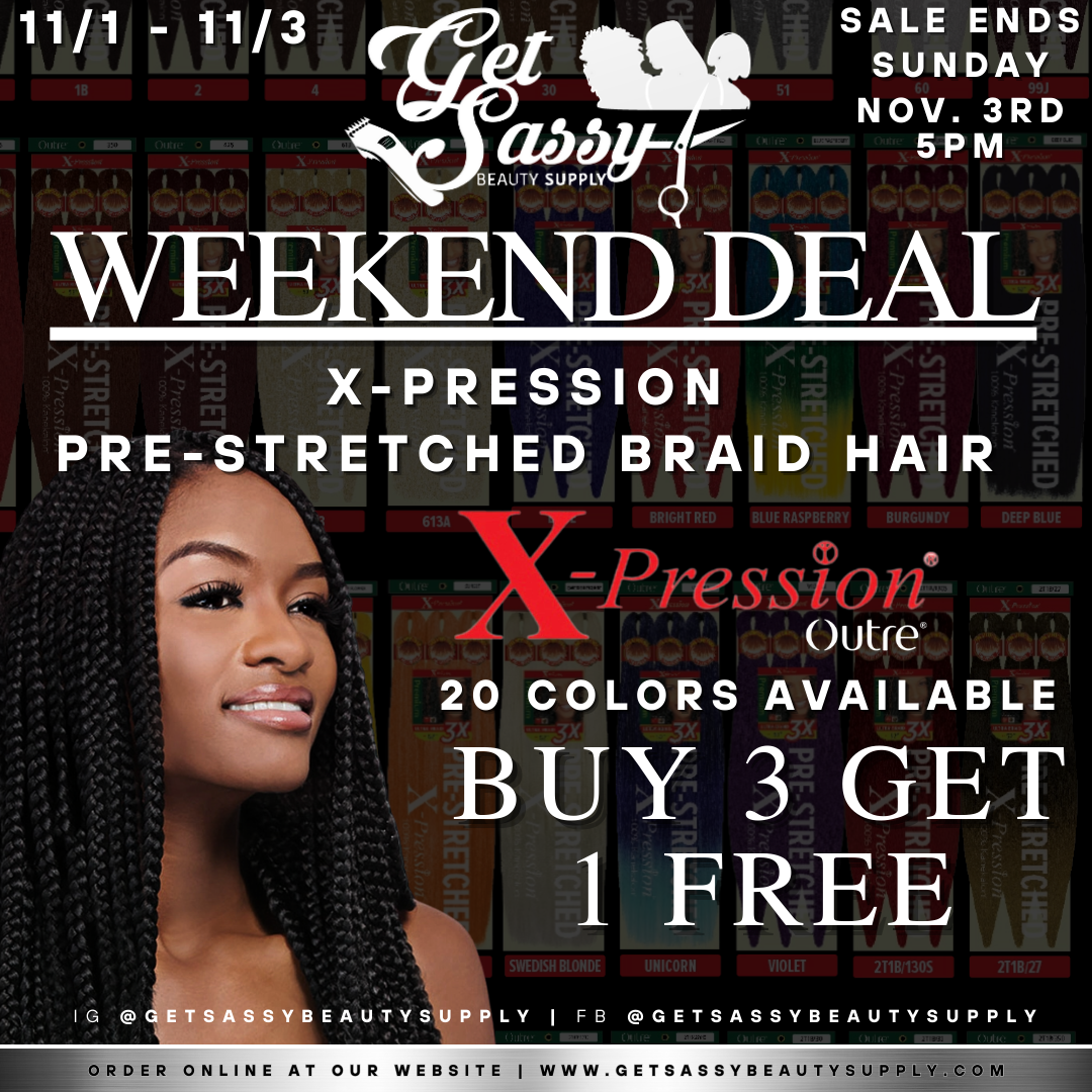 Outre X-Pression Pre-Stretched Braid 52" 3X