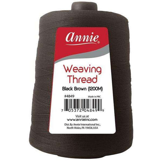 Annie Weaving Thread Black Brown 1200M