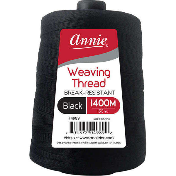 Annie Weaving Thread Black 1400M