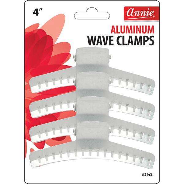 Annie Aluminum Wave Clamps 4"