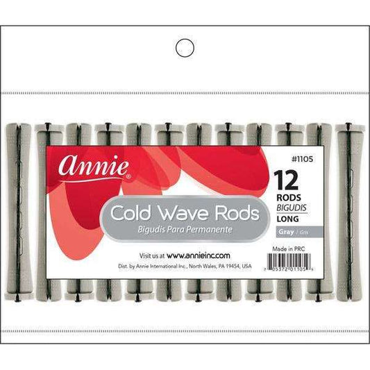 Annie Cold Wave Rod Gray Long