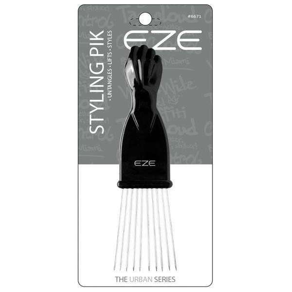 EZE Styling Pik Metal Short Fan 2.5"