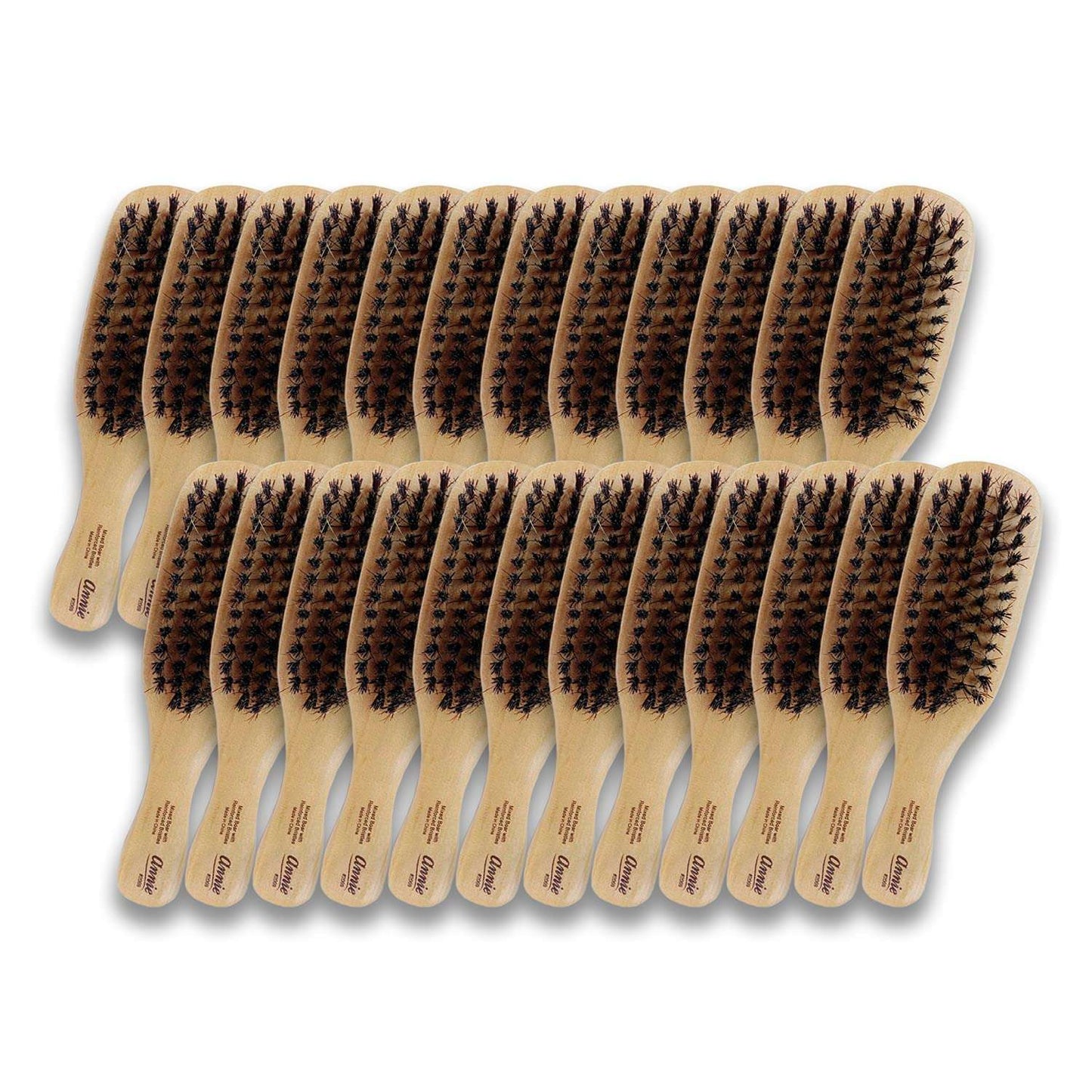 Annie Hard Mini Wave Brush Boar & Nylon Bristle