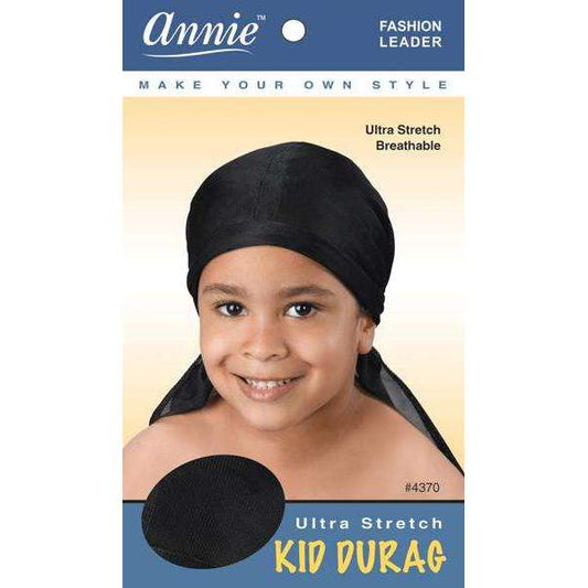 Annie Kid Durag Black