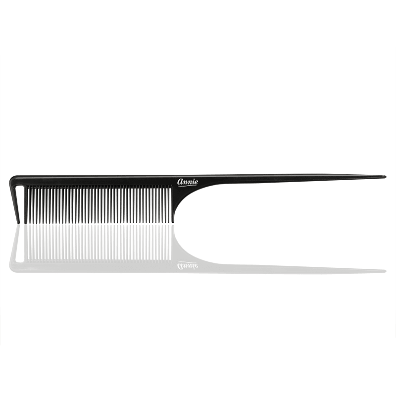 Annie Rat Tail Section Comb Black