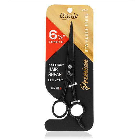 Annie Stainless Steel Shears 6.5" Matte Black