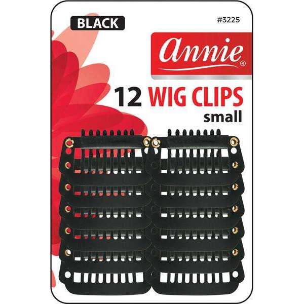 Annie Wig Clip Small 12ct