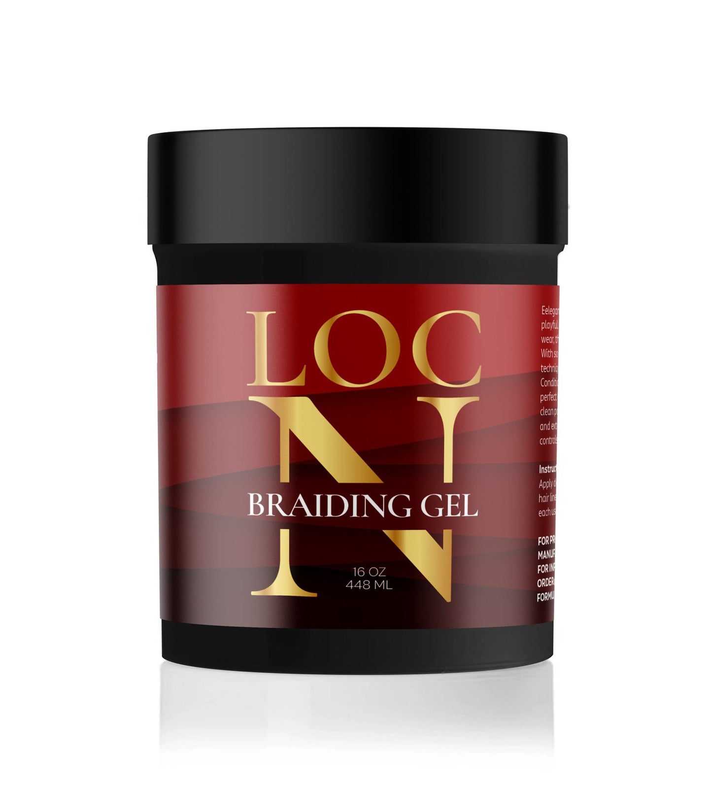 Loc N Braiding Gel 16 oz