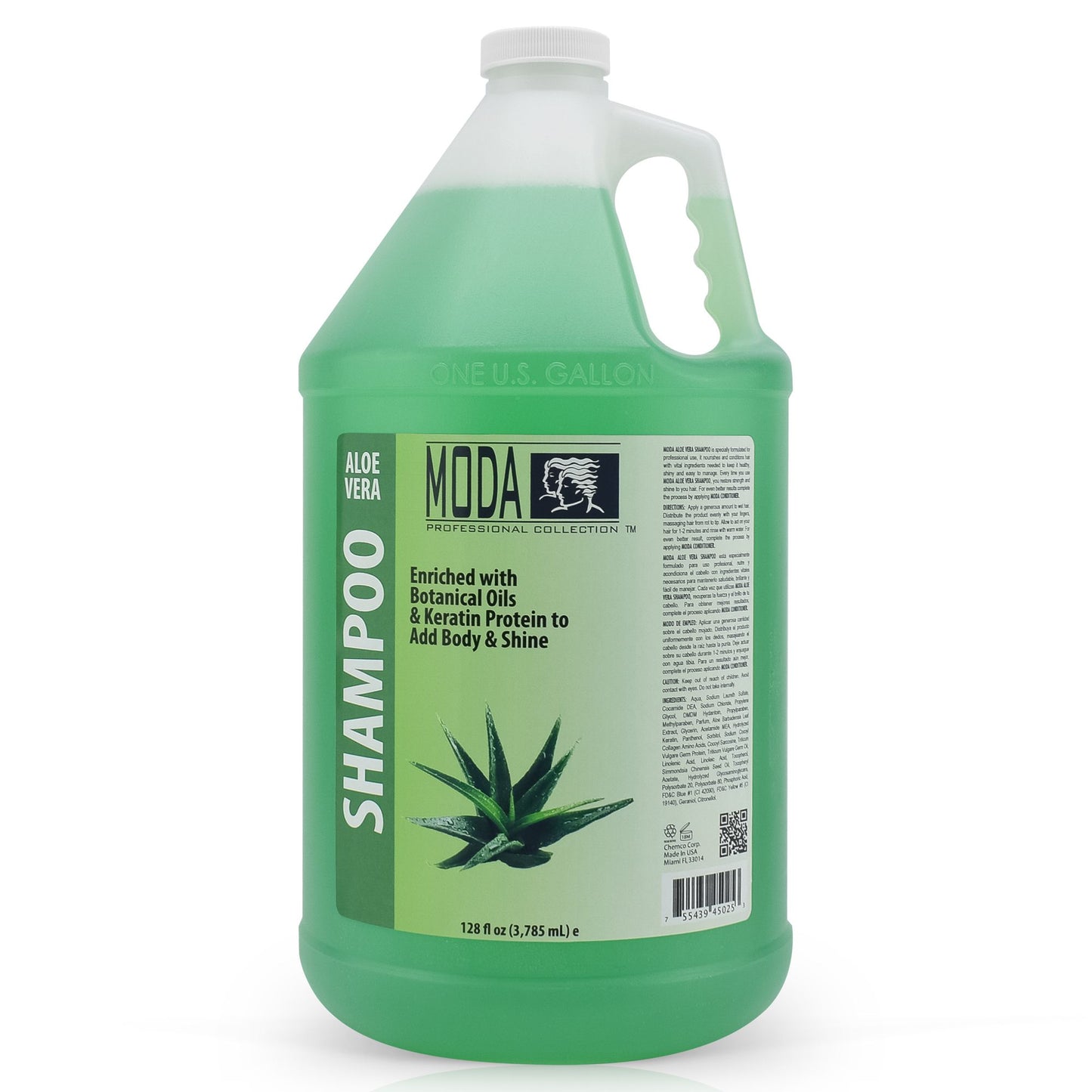 MODA Aloe Vera Shampoo 1 Gallon