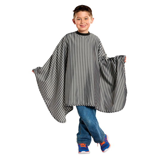 Scalpmaster Kids Striped Barber Cape