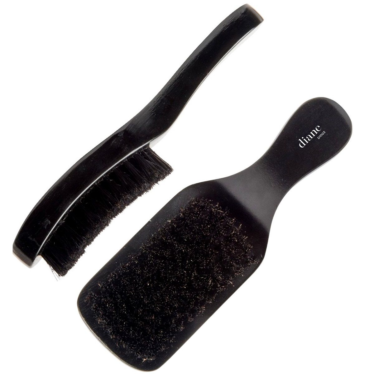 Diane Curved 100% Boar Club Brush - Soft D1003