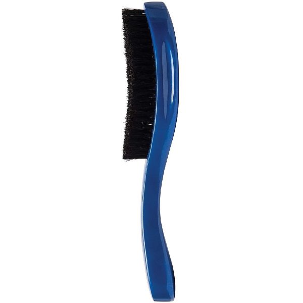 Diane Curved Wave Brush 100% Boar Soft - Blue