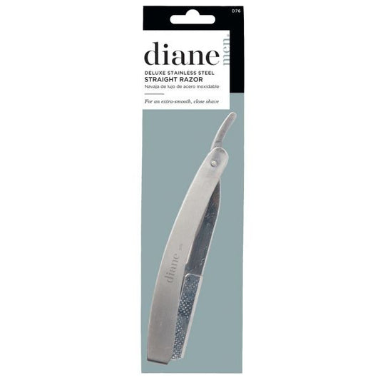 Diane Deluxe Stainless Steel Straight Razor