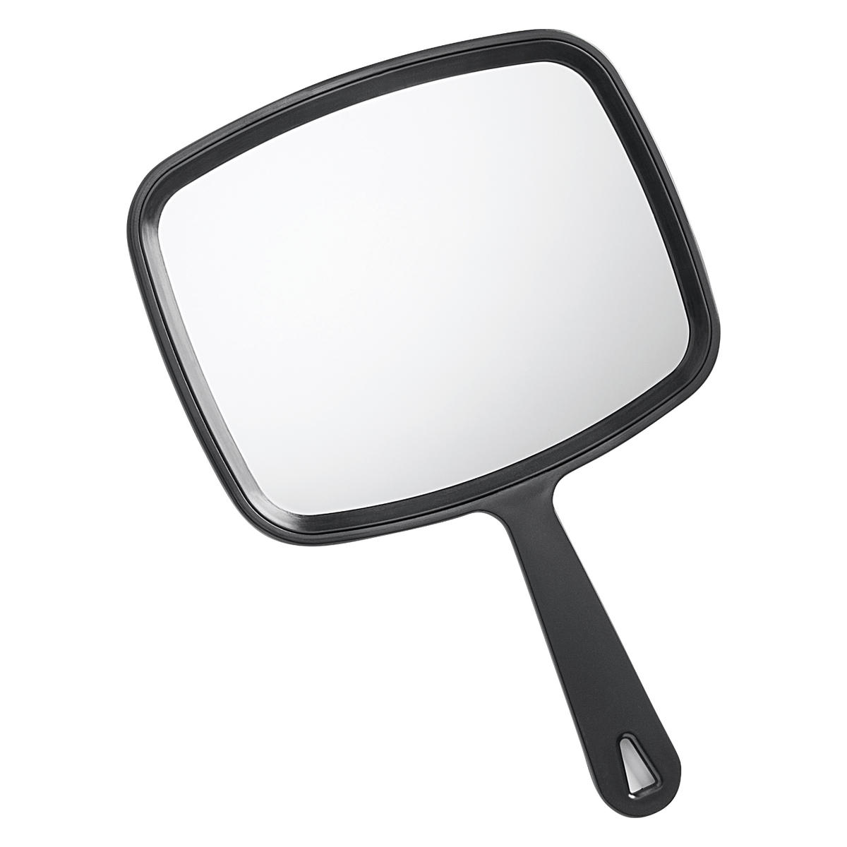 Soft n Style Hand Held Mirror  Black SNS-10BK