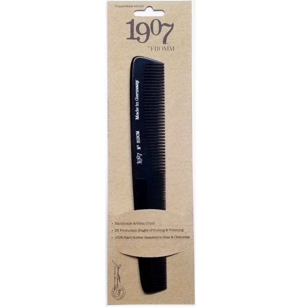 Fromm 1907 Clipper Mate Curved Heel Utility Comb Coarse & Fine Teeth 7.5" 815CM