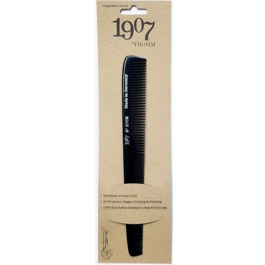 Fromm 1907 Clipper Mate Curved Heel Utility Comb Coarse & Fine Teeth 7.5" 817CM
