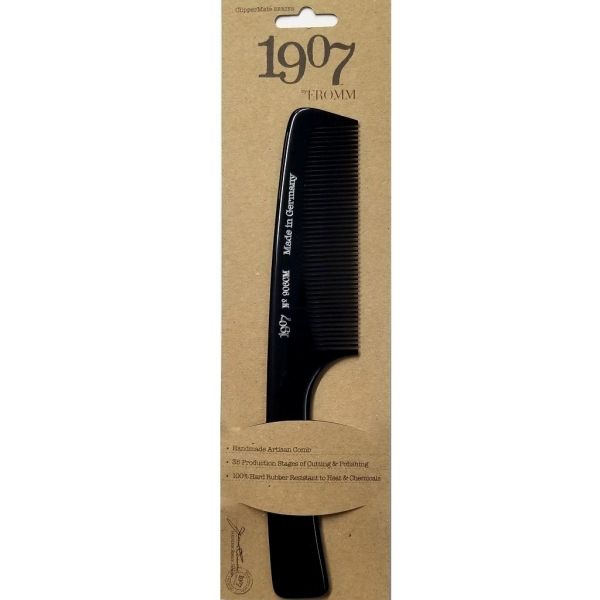 Fromm 1907 Clipper Mate Flat-Top Handle Comb Medium Teeth 7.25" 906CM