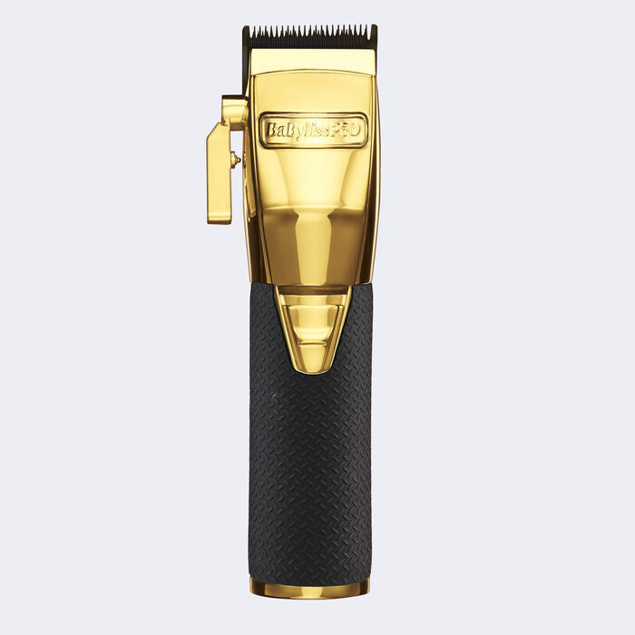 BaByliss Gold FX Boost+ Clipper Black & Gold