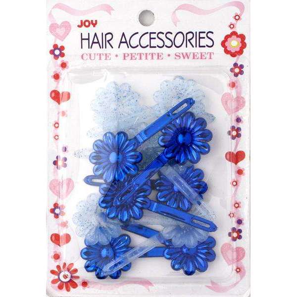 Joy Barrettes Daisy 16469 Asst Blue