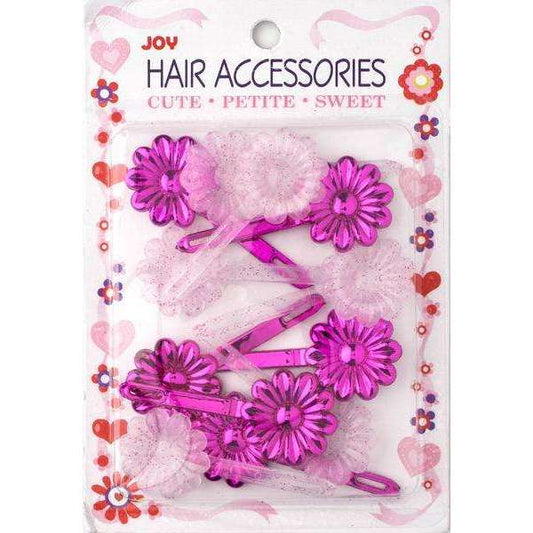 Joy Barrettes Daisy 16466 Asst Pink