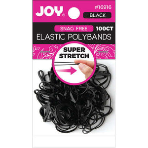 Joy Elastic Polybands 16916 Black