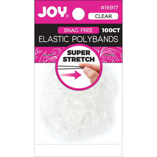 Joy Elastic Polybands 16917 Clear