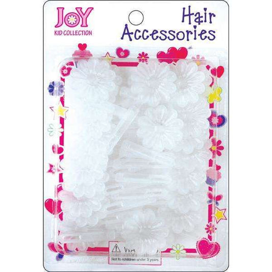 Joy Barrettes Daisy 16303 Frosted Clear