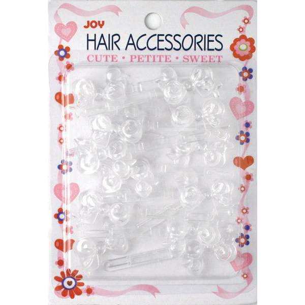 Joy Barrettes Ribbon 16426 Clear