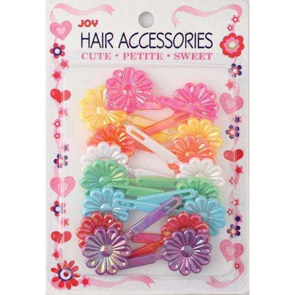 Joy Barrettes Daisy 16400 Pearl Rainbow Colors