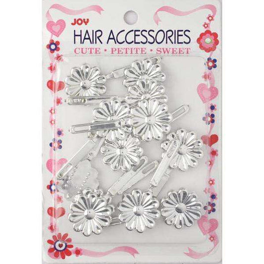 Joy Barrettes Daisy 16403 Silver