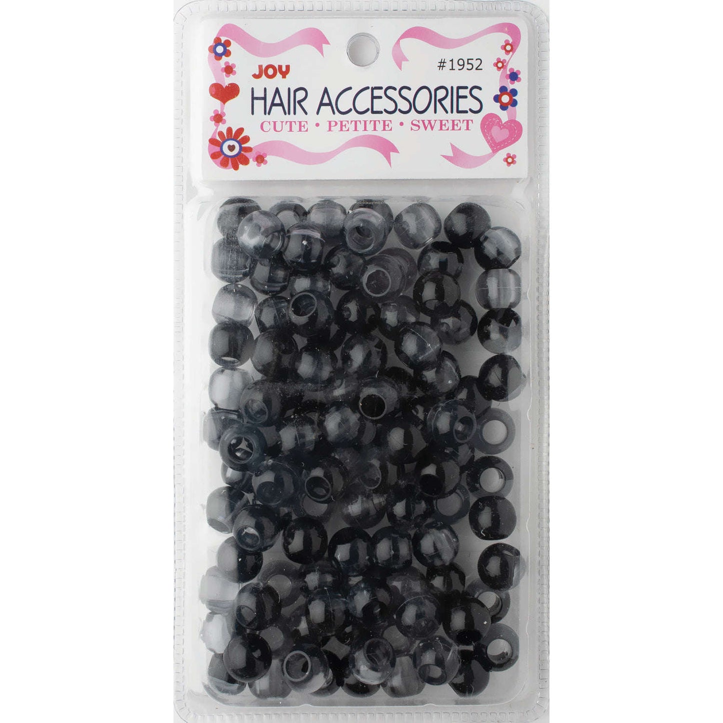 Joy Hair Beads XL Two Tone 01952 Dark Vivid Black