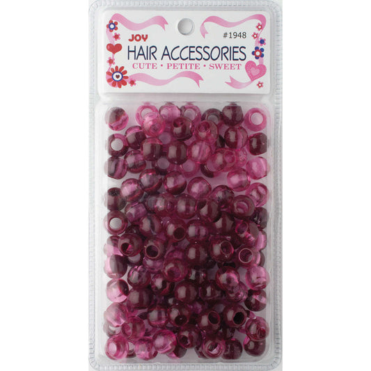 Joy Hair Beads XL Two Tone 01948 Dark Vivid Red