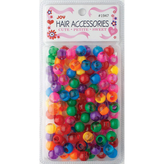 Joy Hair Beads XL Two Tone 01947 Vivid Assorted