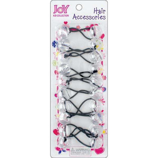 Joy Twin Beads Ponytailers Bobos 20mm 16051 Clear