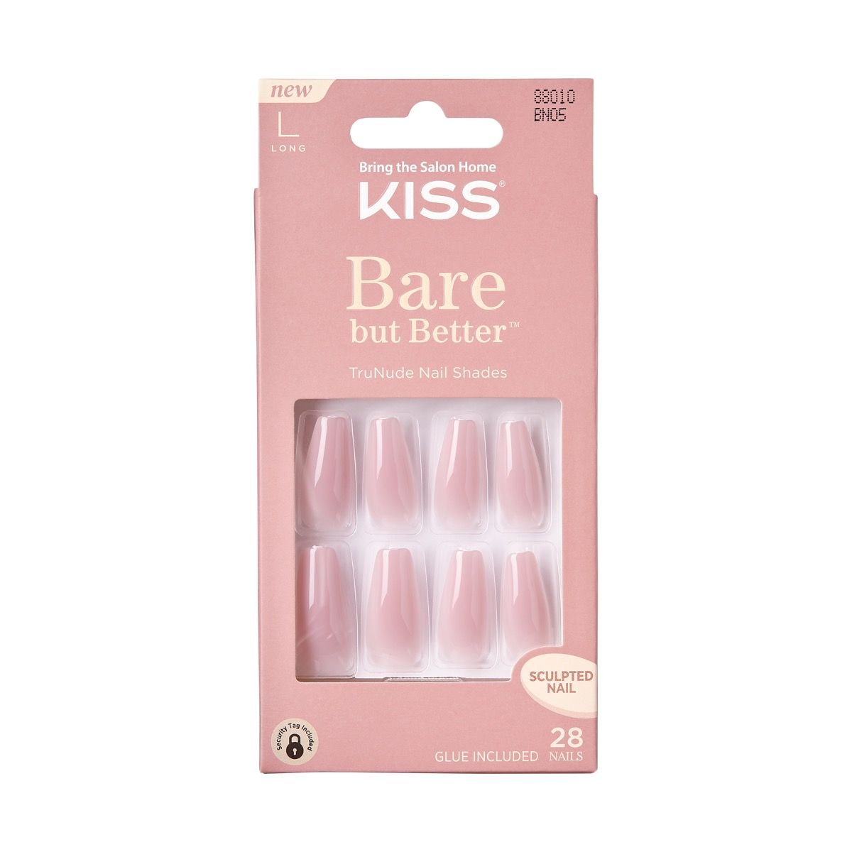 Kiss Bare But Better Nails Berry Nude