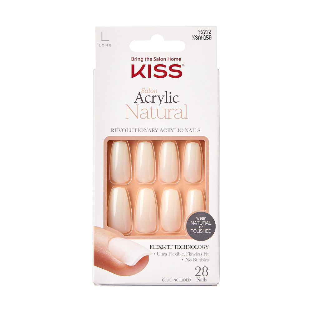 Kiss Salon Acrylic Natural Nails Strong Enough