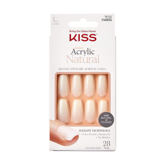 Kiss Salon Acrylic Natural Nails Strong Enough