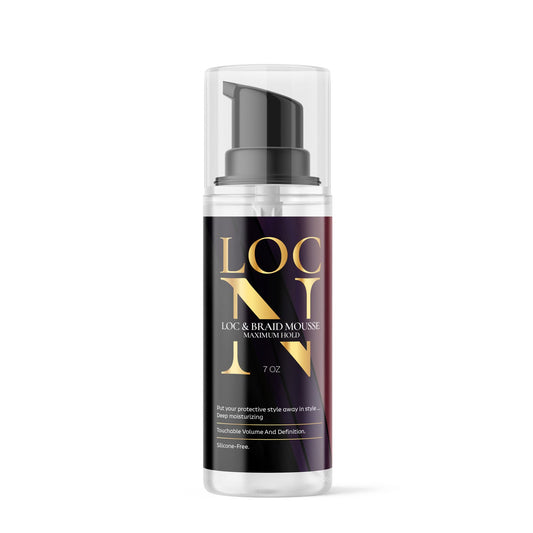 Loc N Loc & Braid Mousse 7 OZ Maximum Hold