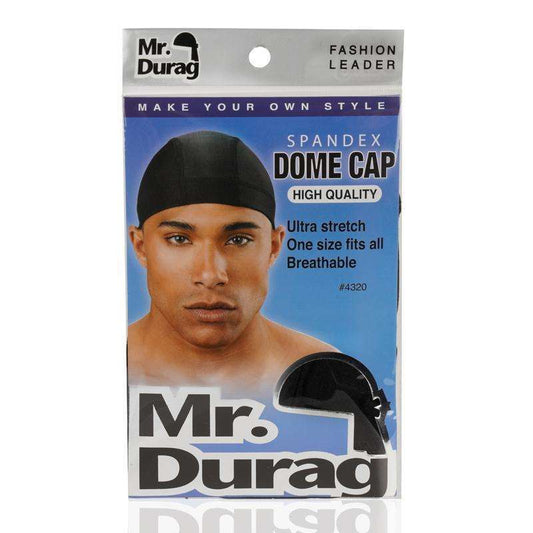 Mr. Durag Spandex Dome Cap Black