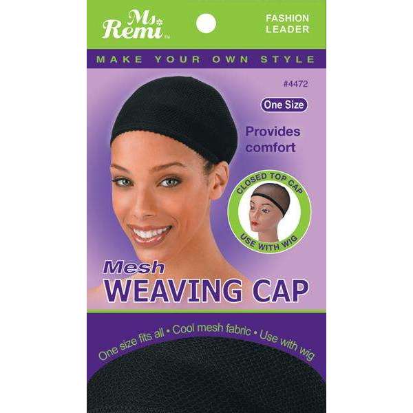 Ms Remi Mesh Weaving Cap Black