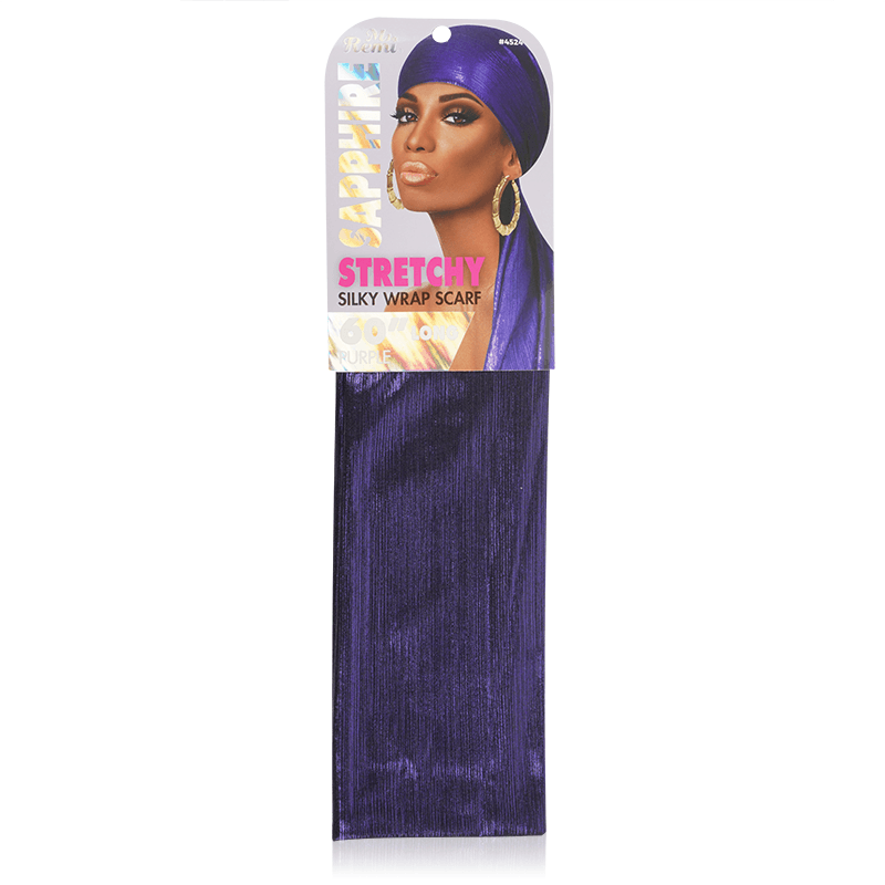 Ms Remi Sapphire Wrap Scarf Assorted 60"