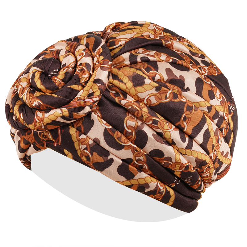 Ms. Remi Silky Top Knot Pre-Tied Turban Vivid Colors