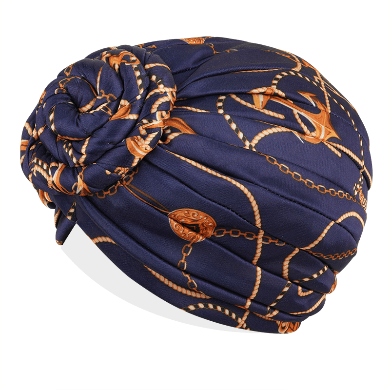 Ms. Remi Silky Top Knot Pre-Tied Turban Vivid Colors