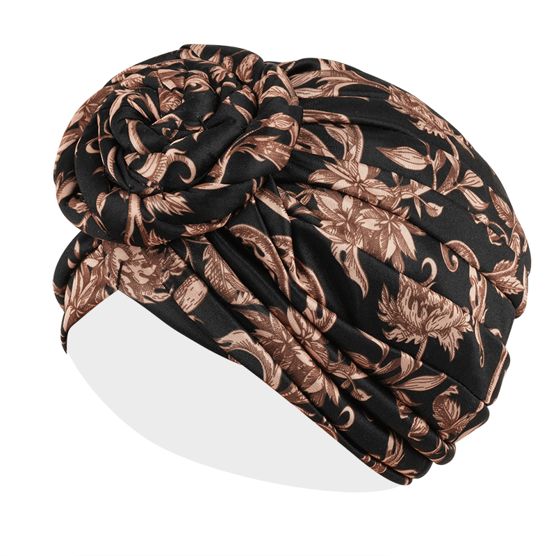 Ms. Remi Silky Top Knot Pre-Tied Turban Vivid Colors