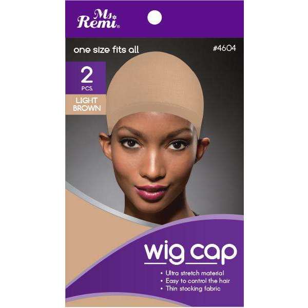 Ms Remi Wig Cap Light Brown 2 pcs