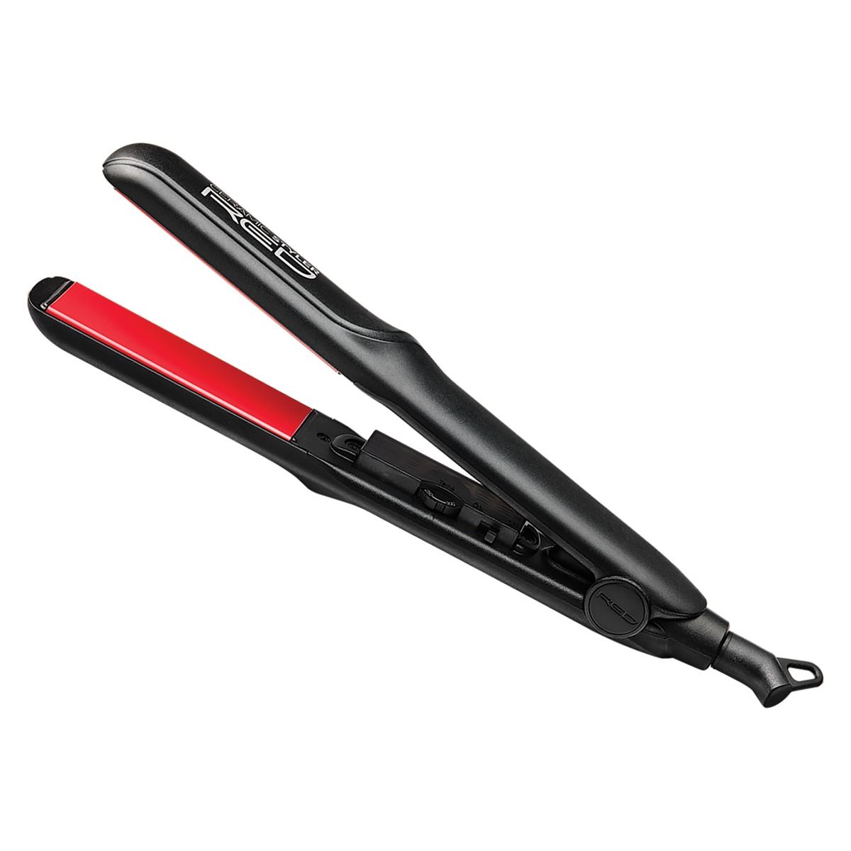 Red Ceramic Styler Flat Iron 1"