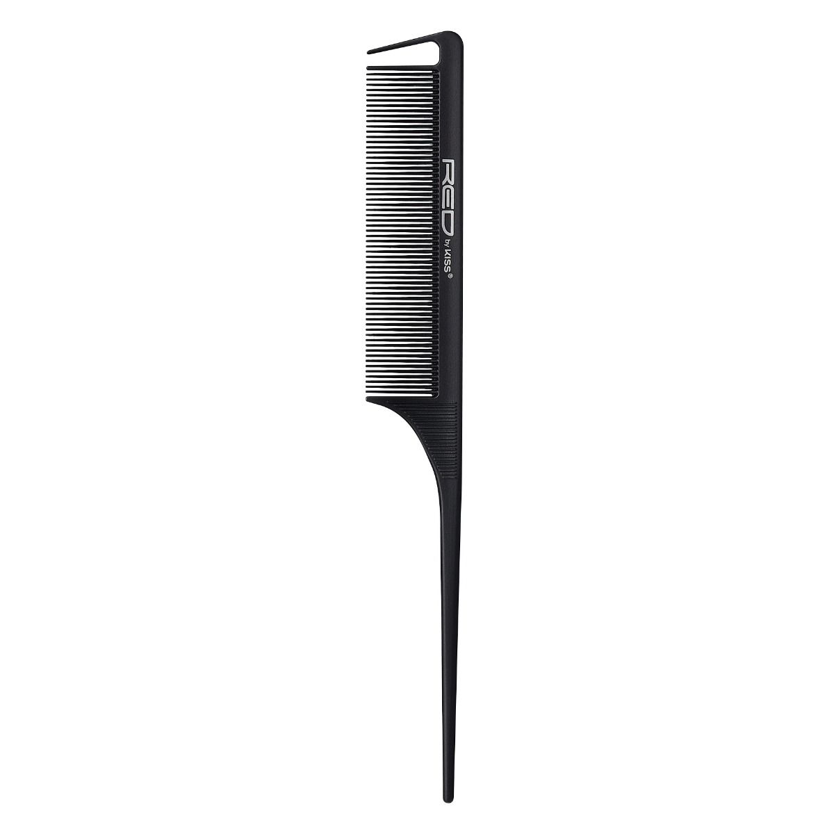 RED Heat Resistant Parting Rat Tail Comb