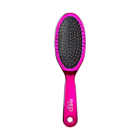 RED Wig Brush Oval