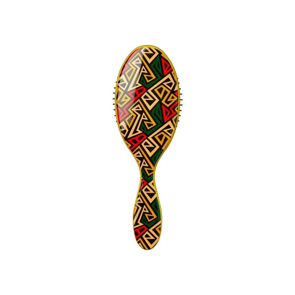 RED Designed Brush Oval #1